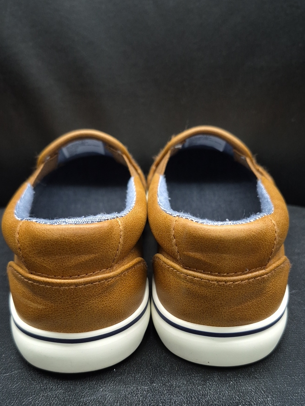 Cat & Jack Tan Slip-On Sneakers - Picture 6 of 6